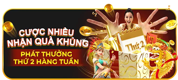 Hình ảnh hoàn trả tiền cược hàng tuần, biểu tượng ưu đãi của vn58 win
