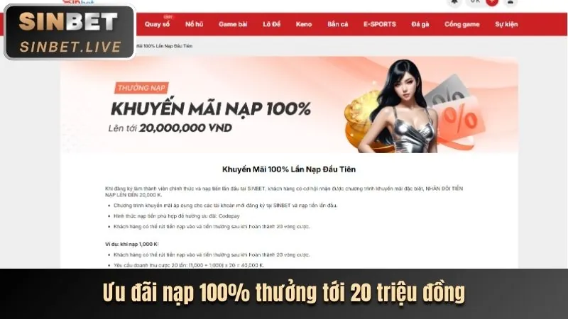 Các bước nạp tiền vào tài khoản vn58 win